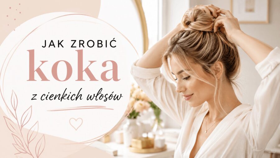 Jak zrobić koka z cienkich włosów: proste triki i porady