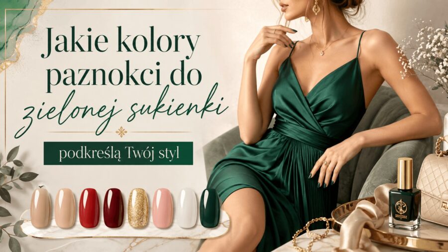 Jakie kolory paznokci do zielonej sukienki podkreślą Twój styl