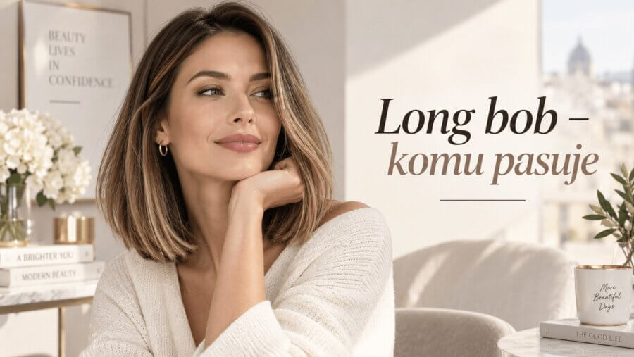 Long bob – komu pasuje? Długość, kształt twarzy i sposoby stylizacji